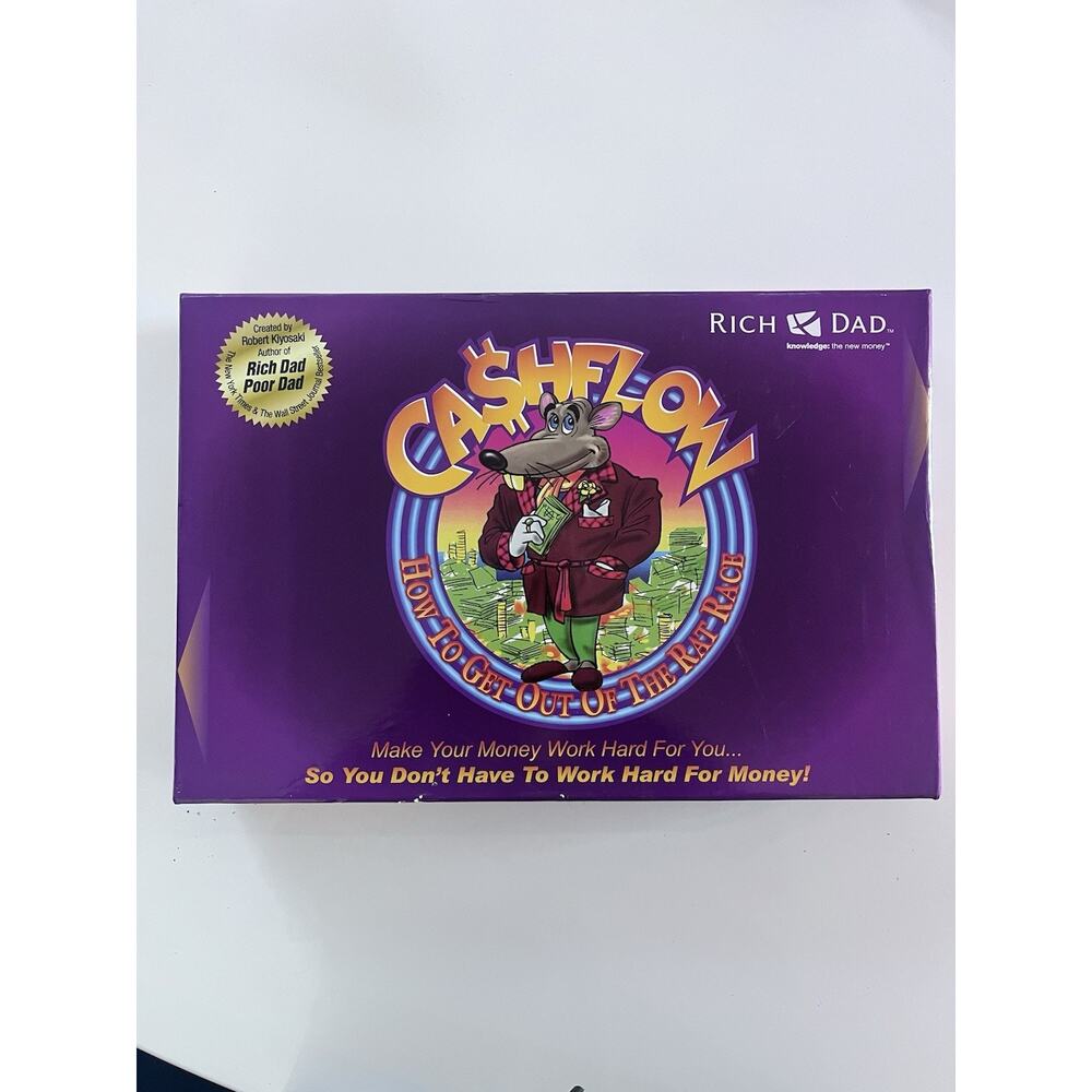 RICH DAD Cashflow Investing 101 How to Get Out of the Rat Race Board Game LEARN